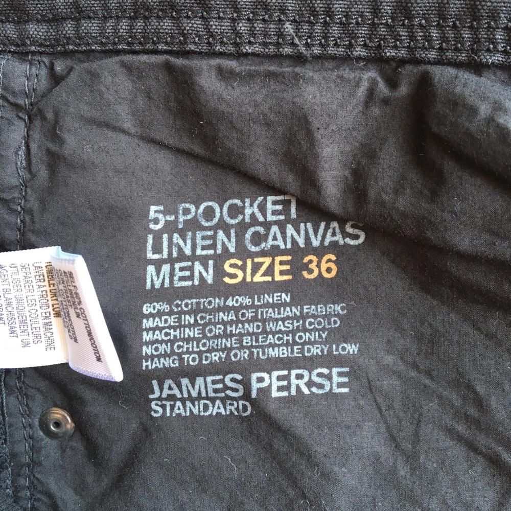 James Perse. Men’s dark rinse. 36x34.